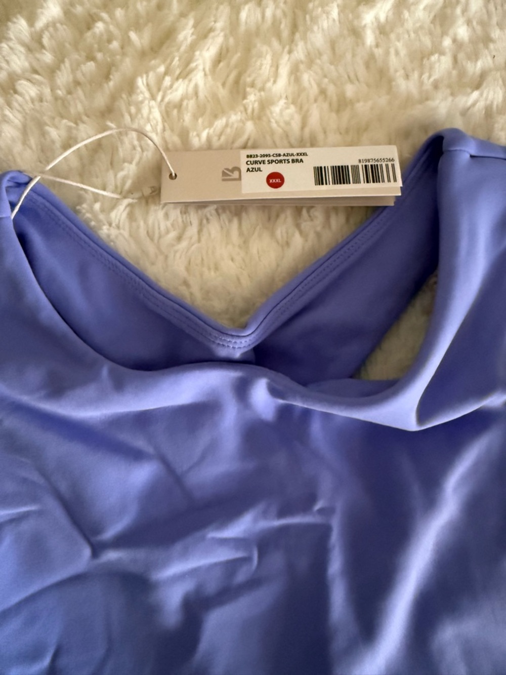 Buffbunny Curve Sports bra Azul XXXL - Picture 5 of 5